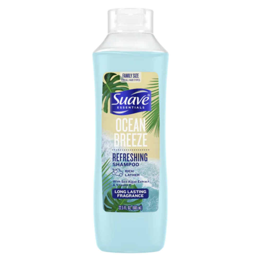 Suave Essentials Ocean Breeze Refreshing Shampoo (22.5 oz)
