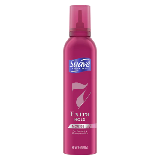 Suave Essentials Extra Hold Mousse (9oz)