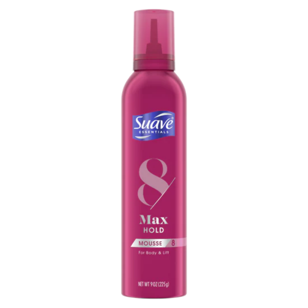 Suave Essentials Max Hold Mousse (9oz)