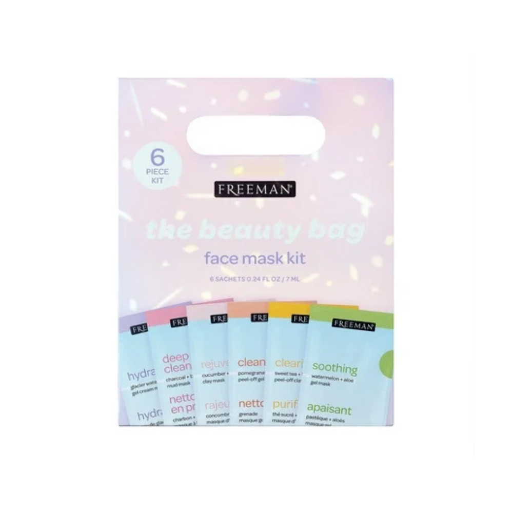 Freeman The Beauty Bag Face Mask Kit 6 Sachets ( / 7 mL cada uno) (0.24 fl oz)