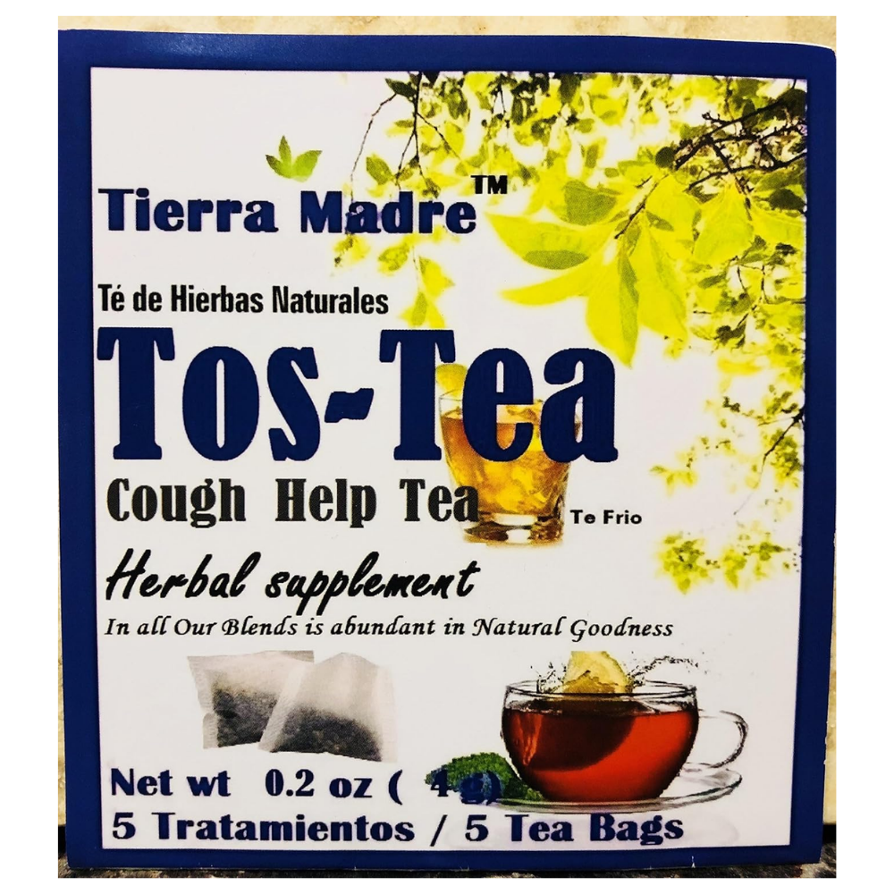 Tierra Madre Cough Help Natural Herbal Tea (0.2oz 5 ct)