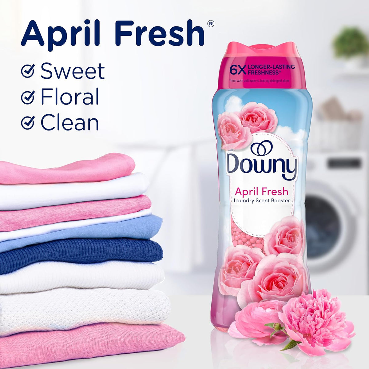 Downy April Fresh Laundry Scent Booster Beads – 5 oz