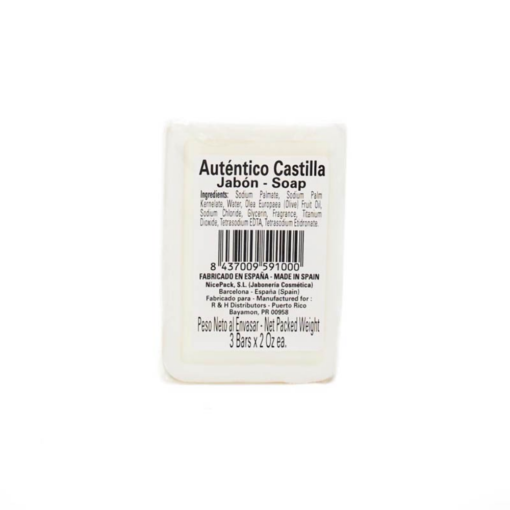 Autentico Jabon Castilla (2.0oz 3ct)