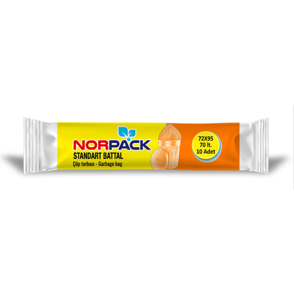 NorPack Standard Garbage Bags  70L (10 Bags)