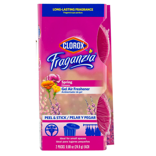 Clorox Fraganzia Gel Air Freshener – Hawaiian Escape (0.88oz, 2-Pack)