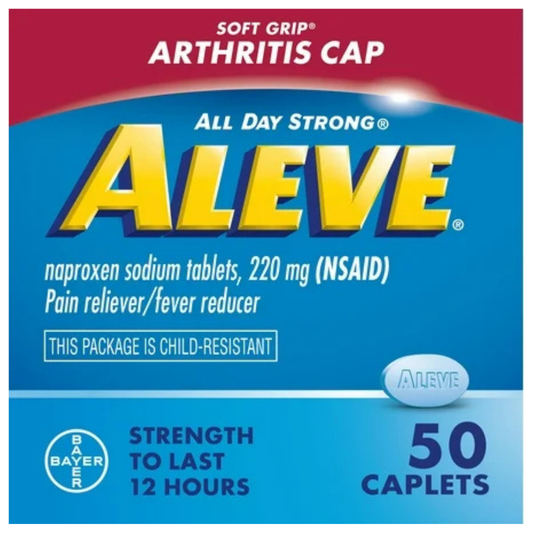 Aleve Arthritis Caplets 220 mg (50 caplets)