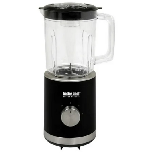BETTER CHEF 3-Cup Blender Black (3 Tazas)