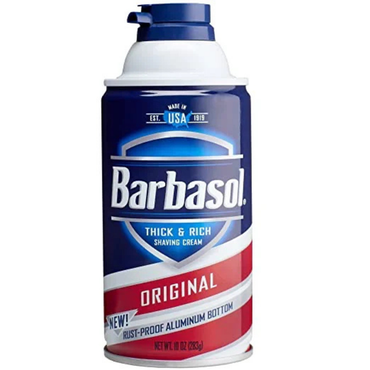 Barbasol Original Thick & Rich Shaving Cream (10 oz)