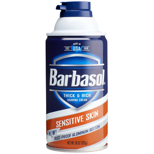 Barbasol Sensitive Skin Thick & Rich Shaving Cream (10 oz)