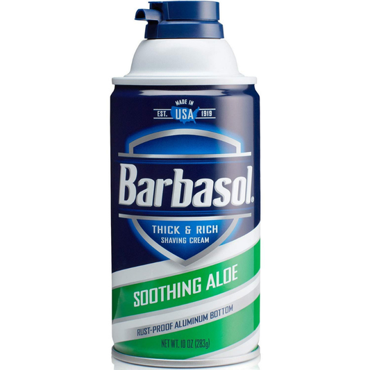 Barbasol Soothing Aloe Thick & Rich Shaving Cream (10 oz)