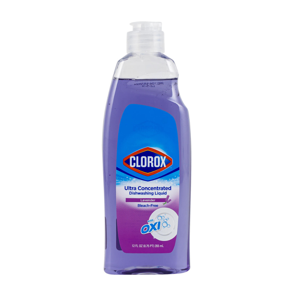 Clorox Ultra Concentrated Dishwashing Liquid with Oxi – Lavender (12oz ...