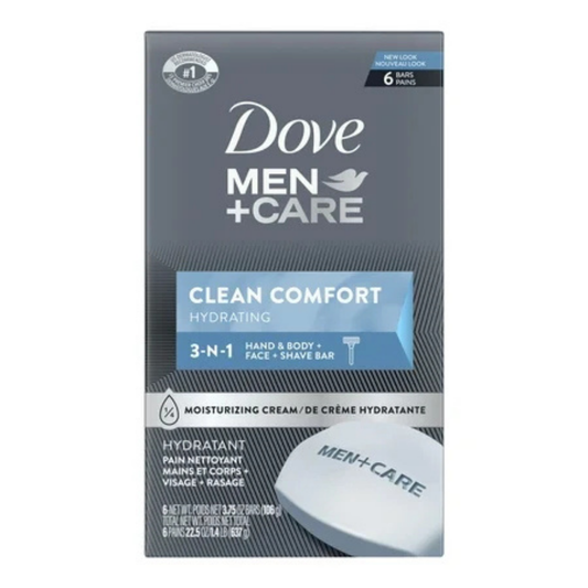 Dove Men+Care Antiperspirant Deodorant Stick Clean Comfort (6 pk)