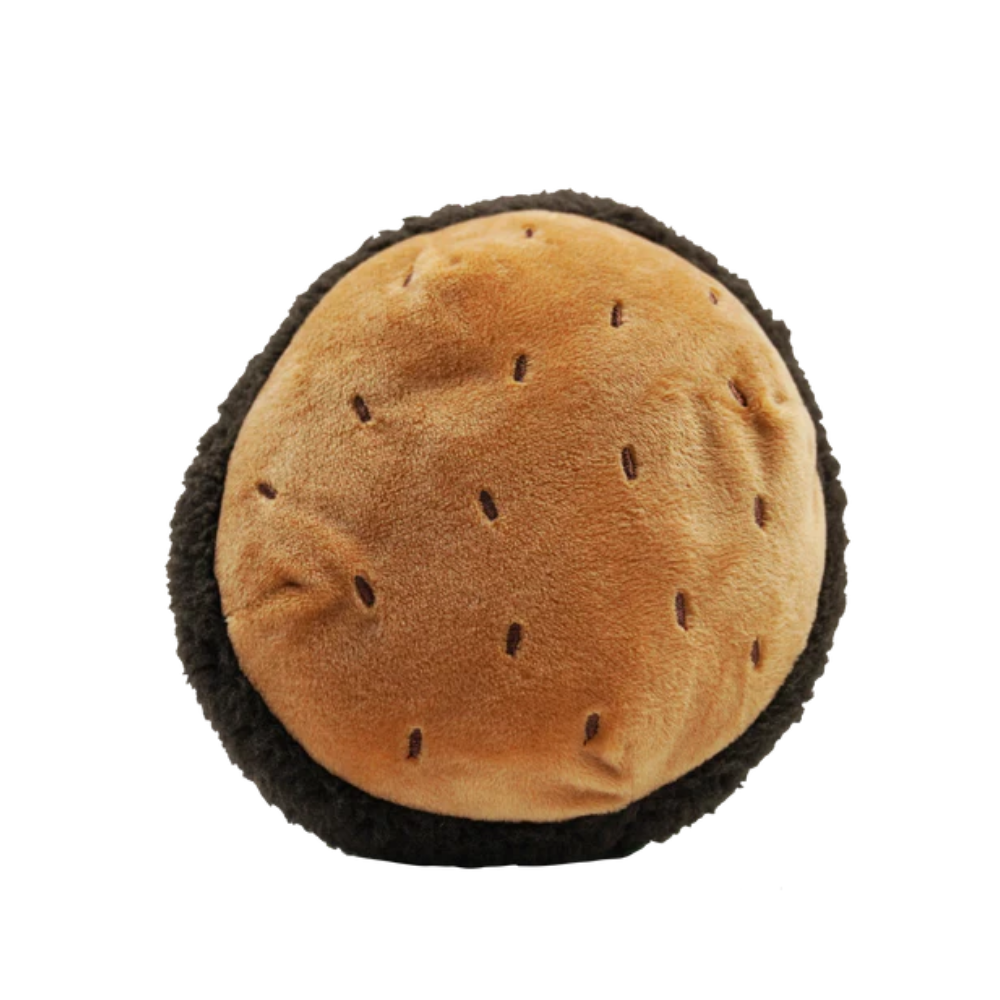Happy Pet Plush Hamburger Dog Toy (1 unidad)