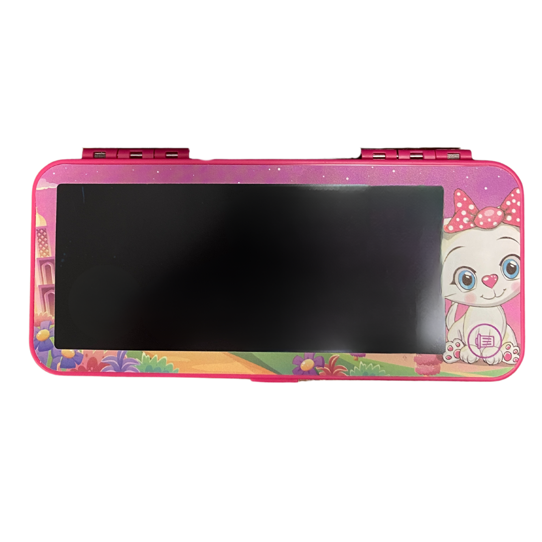 Estuche Mágico para Lápices con Batería – Rosado con Conejita