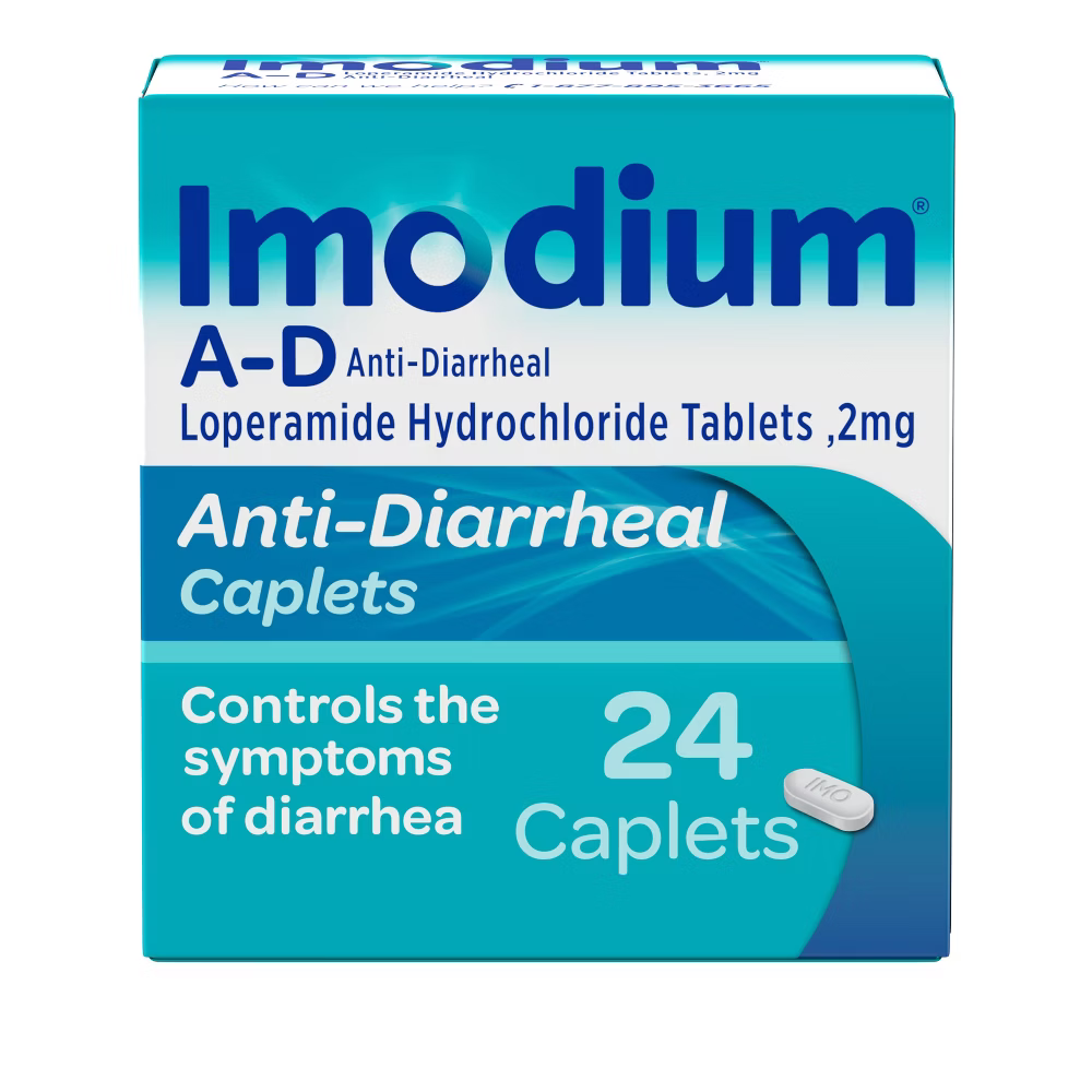 Imodium A-D Anti-Diarrheal Caplets (24 ct)