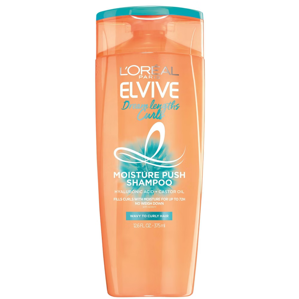 L'Oréal Paris Elvive Dream Lengths Curls Moisture Push Shampoo (12.6 oz)