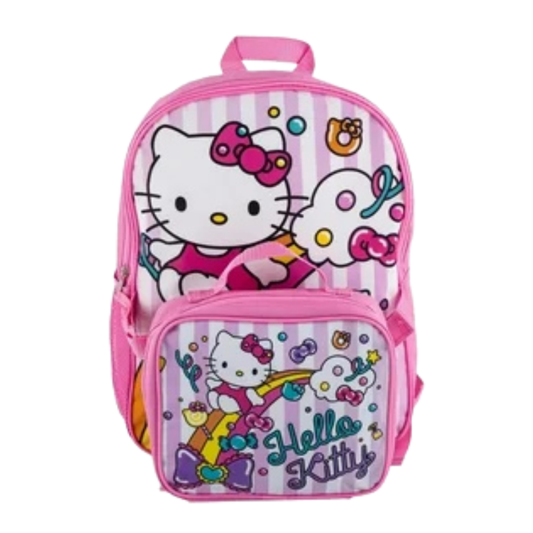 Mochila Hello Kitty con Lonchera (Infantil)