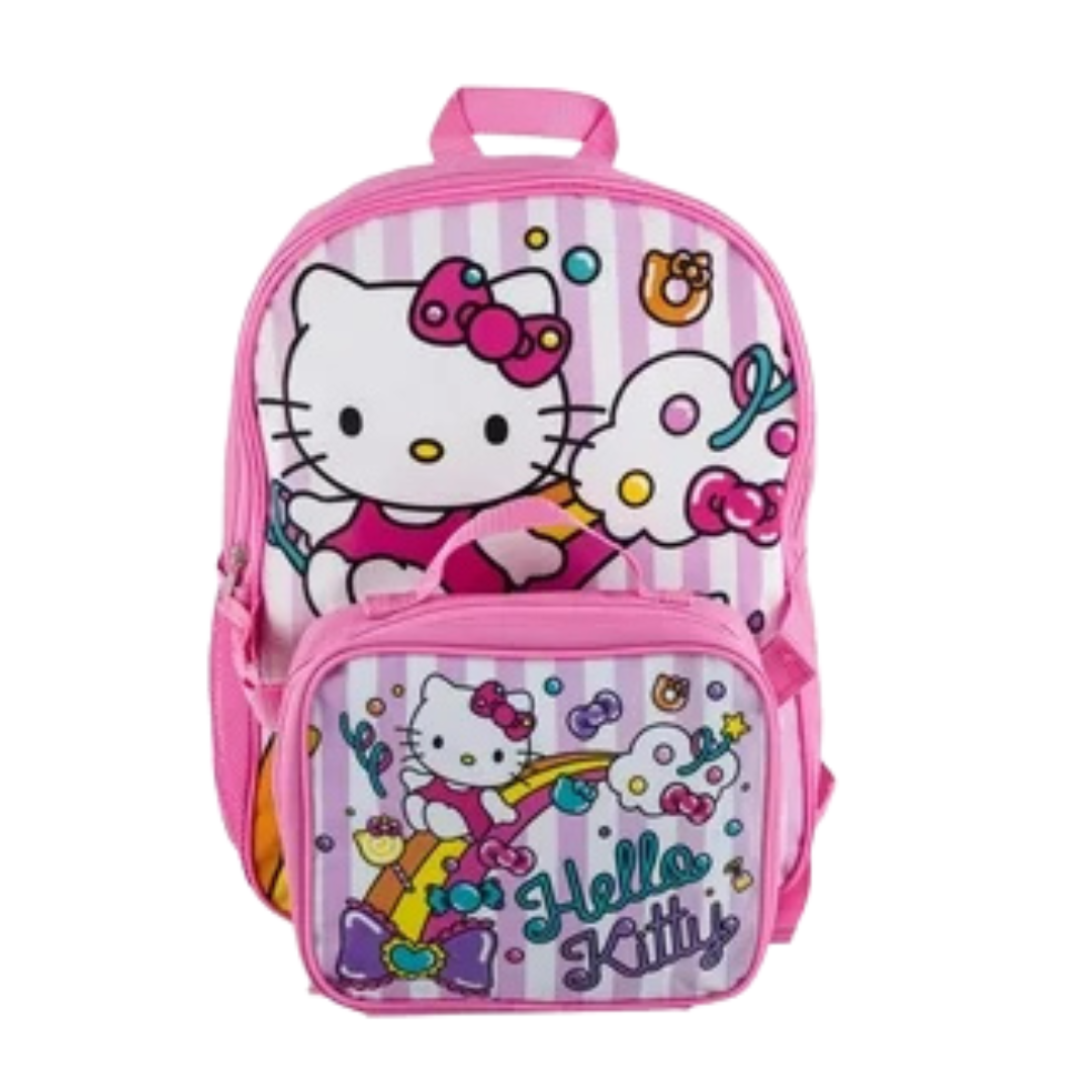 Hello Kitty Backpack with Lunch Bag (2-Piece Set)