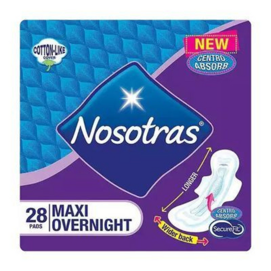 Nosotras Maxi Overnight Pads (28 units)