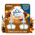 Glade PlugIns Woods Recargas para Ambientador Eléctrico, Paquete de 2