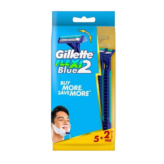 Gillette Blue 2 Flexi Disposable Razors (5+2 pack)