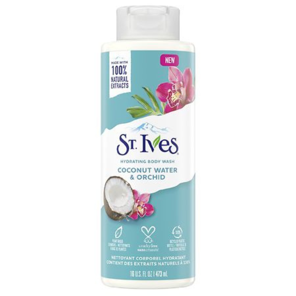 St. Ives Coconut Water & Orchid Hydrating Body Wash (16 oz)