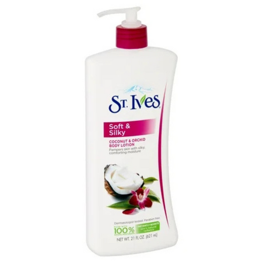 St. Ives Softening Body Lotion Coconut & Orchid (21 oz)