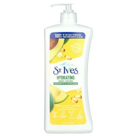 St. Ives Hydrating Body Lotion Vitamin E & Avocado (21 oz)