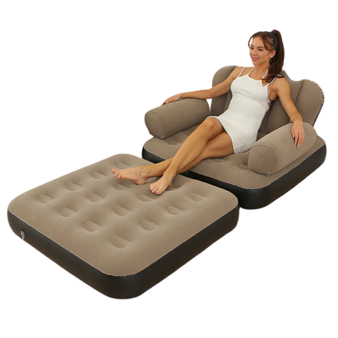 Inflatable Double Chair 2 pcs Set