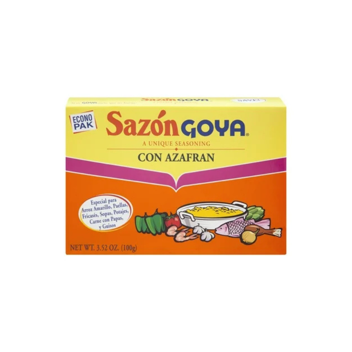 Sazón con Azafrán GOYA Econo Pak 3.52 oz (20 sobres)