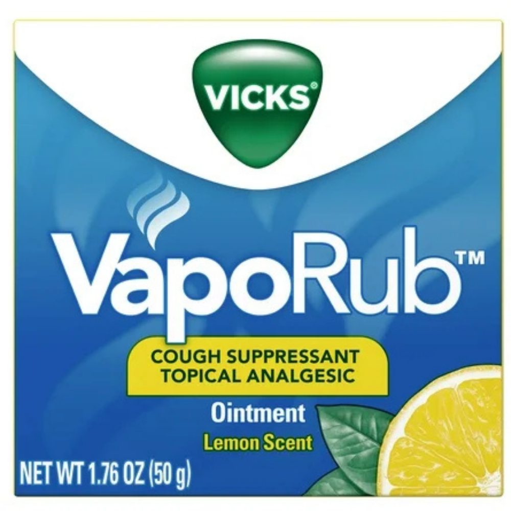 Vicks VapoRub Lemon Scent Ointment (1.76 oz)