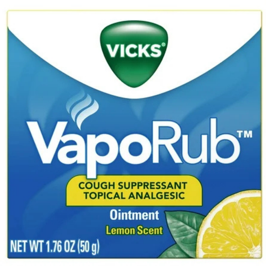 Vicks VapoRub Lemon Scent Ointment (1.76 oz)