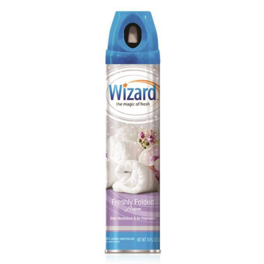 Wizard Air Freshener Spray – Fresh Linen (10oz)
