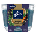 Glade Embers Vela Aromática de 3 Mechas, 6.8 oz